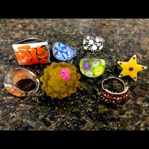 Various fun rings